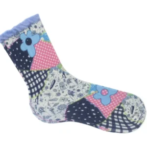 Women's^Fluevog Shoes Akira Vog Socks | Ruffle Sock Patchwork