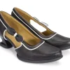 Women's^Fluevog Shoes Anodea | Heel With Side Bow Black