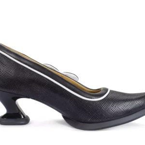 Women's^Fluevog Shoes Anodea | Heel With Side Bow Black