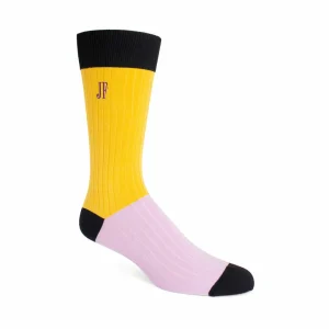 Accessories^Fluevog Shoes Archer Vog Socks | Colourblock Sock Yellow