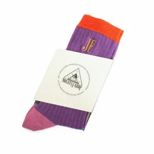 Accessories^Fluevog Shoes Archer Vog Socks | Colourblock Sock Purple