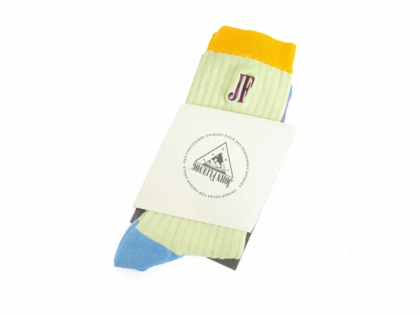 Accessories^Fluevog Shoes Archer Vog Socks | Colourblock Sock Green