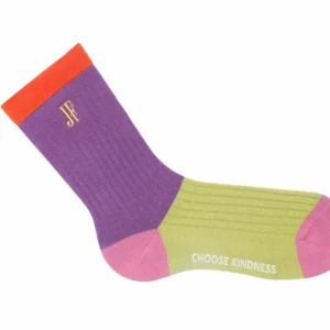 Accessories^Fluevog Shoes Archer Vog Socks | Colourblock Sock Purple