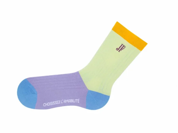 Accessories^Fluevog Shoes Archer Vog Socks | Colourblock Sock Green