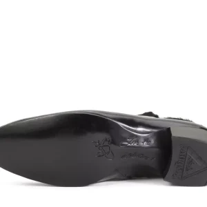 Men's^Fluevog Shoes Arthur | Zip-Up Ankle Boot Black Pony