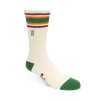 Accessories^Fluevog Shoes Bandit | Colourblock Varsity Sock Cream/Green