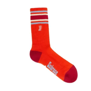 Accessories^Fluevog Shoes Bandit | Colourblock Varsity Sock Red