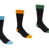 Accessories^Fluevog Shoes Baz Vog Socks (3-Pack) | 3-Pack Graphic Sock Orange/Green/Blue