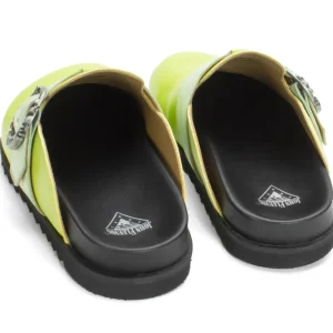 Women's^Fluevog Shoes Bean Bag | Slipper With Buckle Green