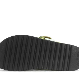 Women's^Fluevog Shoes Bean Bag | Slipper With Buckle Green