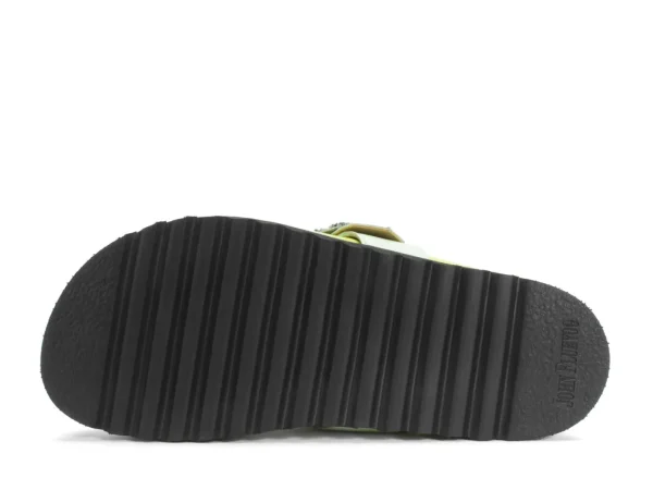 Women's^Fluevog Shoes Bean Bag | Slipper With Buckle Green
