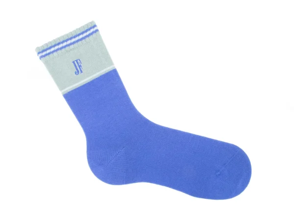 Accessories^Fluevog Shoes Citta Vog Socks | Thick Colourblock Sock Blue/Green