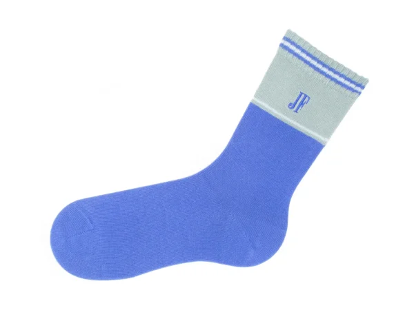 Accessories^Fluevog Shoes Citta Vog Socks | Thick Colourblock Sock Blue/Green