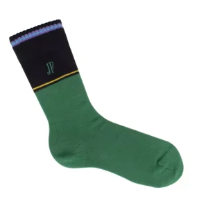 Accessories^Fluevog Shoes Citta Vog Socks | Thick Colourblock Sock Green/Black