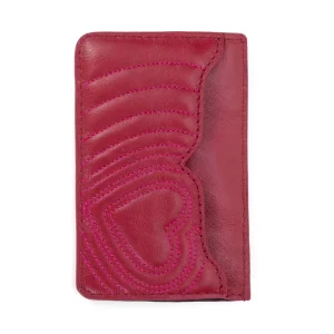 Men's^Fluevog Shoes Coco | Puffy Cardholder Red/Pink