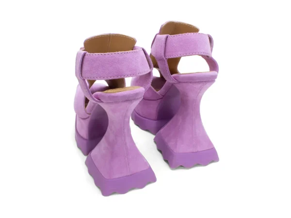 Women's^Fluevog Shoes Daisy | T-Strap Platform Heel Purple