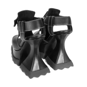 Women's^Fluevog Shoes Daisy | T-Strap Platform Heel Black