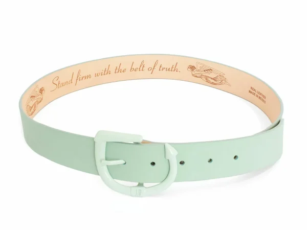 Accessories^Fluevog Shoes Devil Tail | Custom Leather Belt Mint