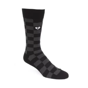 Accessories^Fluevog Shoes Diego Vog Socks | Checkered Sock Black/Grey