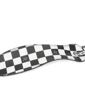Men's^Fluevog Shoes Ding Dong | Shoe Horn Black/White Check