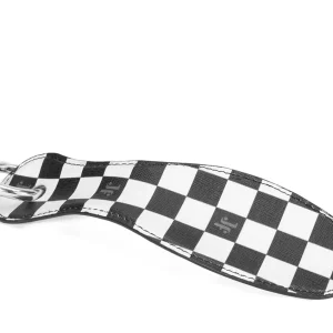 Men's^Fluevog Shoes Ding Dong | Shoe Horn Black/White Check