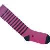 Accessories^Fluevog Shoes Domino Vog Socks | Striped And Checkered Sock Pink/Blue