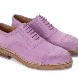 Men's^Fluevog Shoes Edda | Modern Brogue Shoe Purple