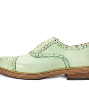 Women's^Fluevog Shoes Edda | Modern Brogue Shoe Green