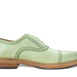 Women's^Fluevog Shoes Edda | Modern Brogue Shoe Green