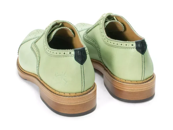 Women's^Fluevog Shoes Edda | Modern Brogue Shoe Green