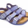 Men's^Fluevog Shoes Elsie | Strappy Buckle Sandals Lavender