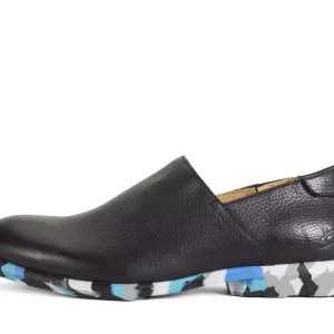 Women's^Fluevog Shoes Equinox | Slip-On Leather Shoe Black
