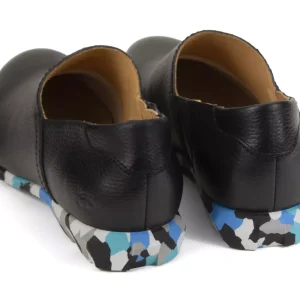 Women's^Fluevog Shoes Equinox | Slip-On Leather Shoe Black