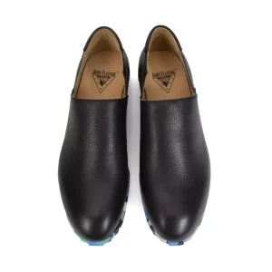 Women's^Fluevog Shoes Equinox | Slip-On Leather Shoe Black