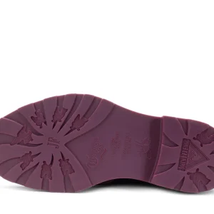 Women's^Fluevog Shoes Felix | Wingtip Brogue With Neoprene Black/Purple