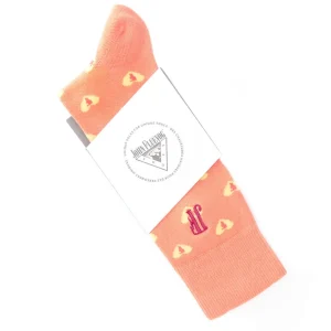 Accessories^Fluevog Shoes Fine Vog Socks | Sock With Hearts Peach