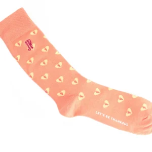 Accessories^Fluevog Shoes Fine Vog Socks | Sock With Hearts Peach