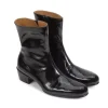 Men's^Fluevog Shoes Finn | Zip-Up Leather Boot Black