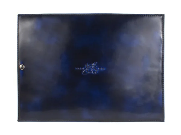 Accessories^Fluevog Shoes Fiz Biz | Leather Laptop Sleeve Blue