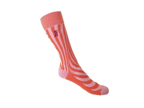 Accessories^Fluevog Shoes Ford Vog Socks | Optical Illusion Sock Pink/Orange