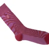 Accessories^Fluevog Shoes Ford Vog Socks | Optical Illusion Sock Purple/Red