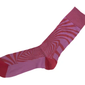 Accessories^Fluevog Shoes Ford Vog Socks | Optical Illusion Sock Purple/Red