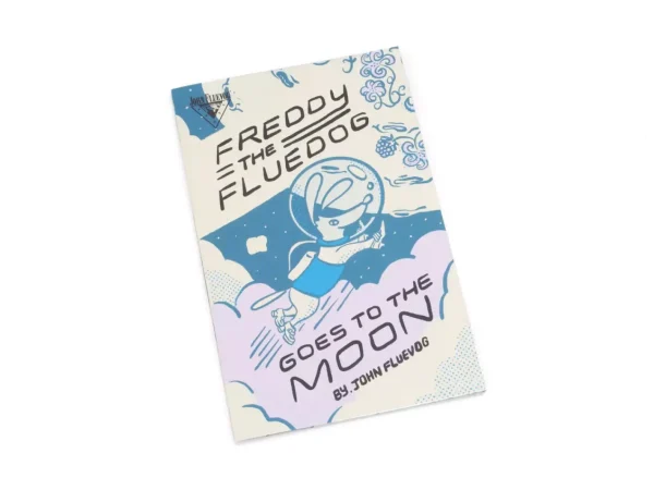 Men's^Fluevog Shoes Freddy The Fluedog | Fold-Out Zine Goes To The Moon