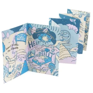 Men's^Fluevog Shoes Freddy The Fluedog | Fold-Out Zine Goes To The Moon