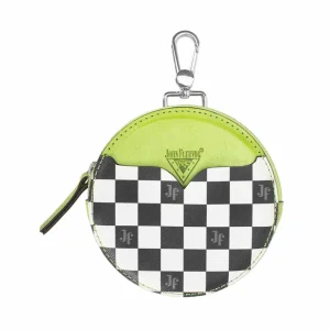 Accessories^Fluevog Shoes Ginny | Clip On Pouch With Pocket Black/White