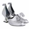Women's^Fluevog Shoes Jan Jansen | Metallic D'Orsay Pump Silver