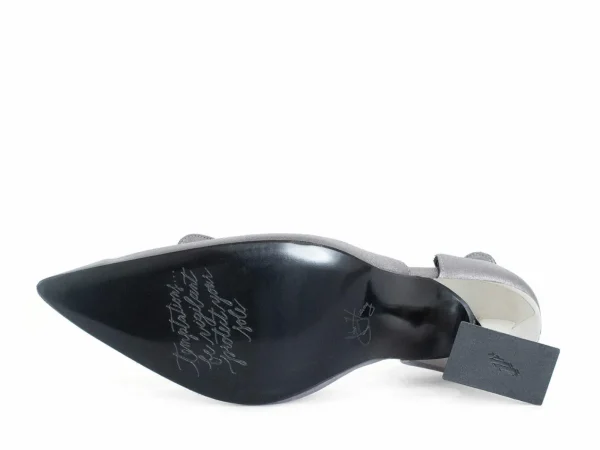 Women's^Fluevog Shoes Jan Jansen | Metallic D'Orsay Pump Silver