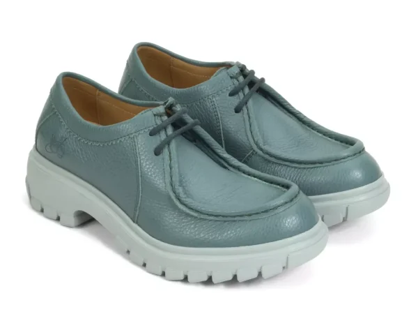 Men's^Fluevog Shoes Jueves | Casual Leather Shoe Teal