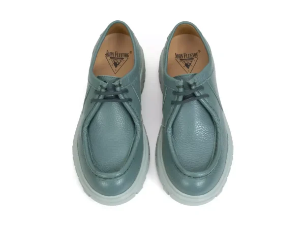 Men's^Fluevog Shoes Jueves | Casual Leather Shoe Teal