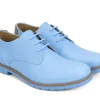 Men's^Fluevog Shoes Kenn | Contrast Derby Shoe Blue